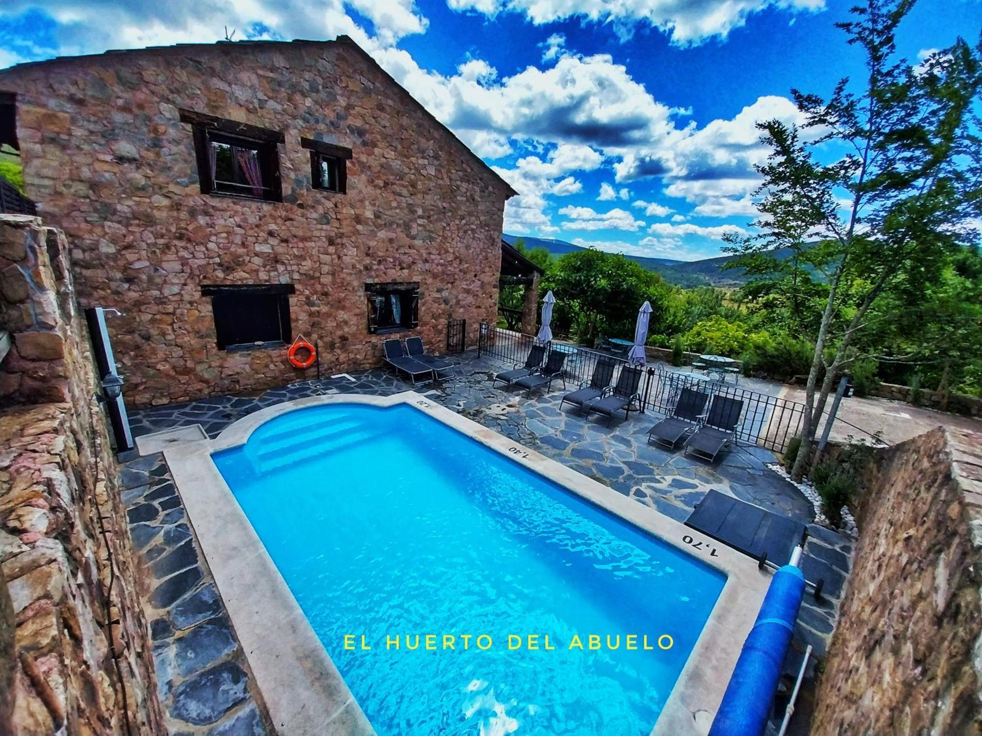 Casa Rural, Spa Y Restaurante El Huerto Del Abuelo Almiruete Zewnętrze zdjęcie